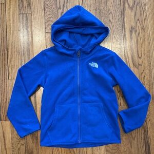 The North Face Little Boys Blue Glacier Full Zip Size 5T